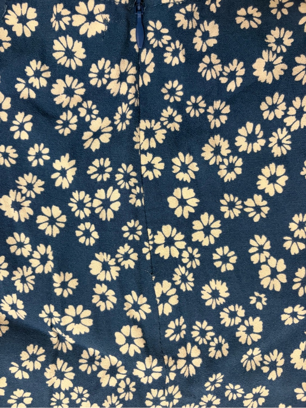 Reformation Medium Blue Flower Mini Skirt - Picture 4 of 10